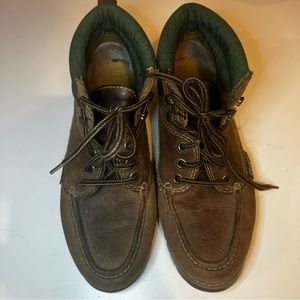 Vintage 1990 Candies Brown Suede Leather Ankle Boots Size 9